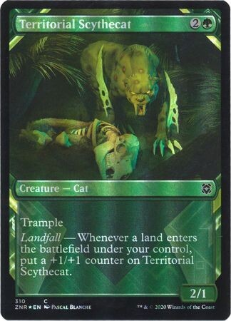 Territorial Scythecat 310 - Alternate Art Showcase Foil
Zendikar Rising Collector Booster Foil Singles