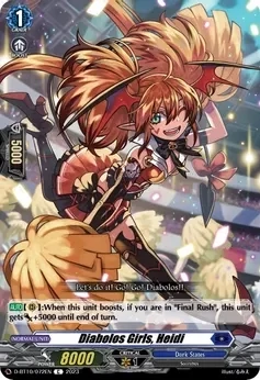 SH Diabolos Girls, Heidi - Dragon Masquerade (D-BT10)
Dragon Masquerade
