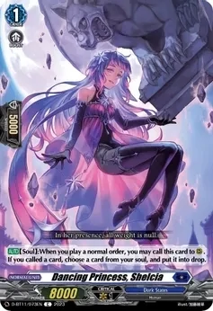 SH Dancing Princess, Shelcia - Clash of the Heroes (D-BT11)
Clash of the Heroes