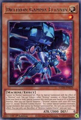 Drytron Gamma Eltanin - GEIM-EN026 - Rare 1st Edition Genesis Impact [GEIM] 1st Edition Singles