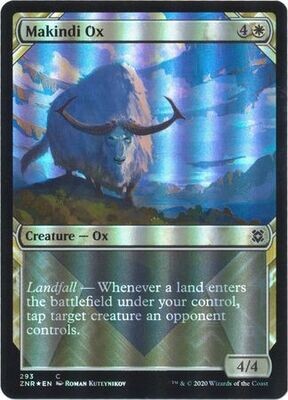 Makindi Ox  293 - Zendikar Rising (ZNR) (FOIL)