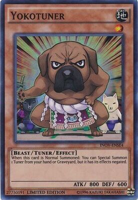 Yokotuner - INOV-ENSE4 - Super Rare Limited Edition Invasion Vengeance 1st Edition Singles