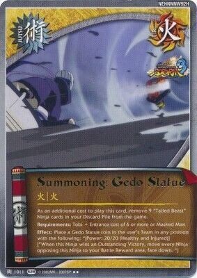 Summoning: Gedo Statue - 1011 - Rare
Naruto: Ultimate Ninja Storm 3
