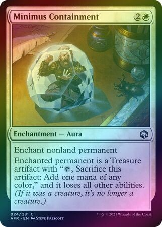 Minimus Containment 024/281 - Foil
Adventures in the Forgotten Realms Foil Singles