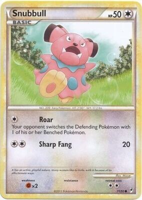 Snubbull - 71/95 - Common Call of Legends Singles