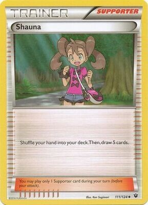 Shauna - 111/124 - Uncommon XY: Fates Collide Singles