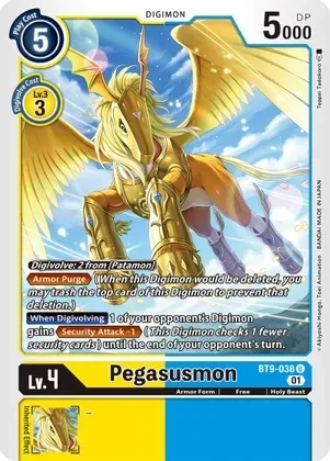 Pegasusmon - X Record (BT09) X Record