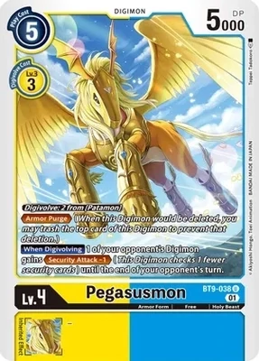 Pegasusmon - X Record (BT09) X Record