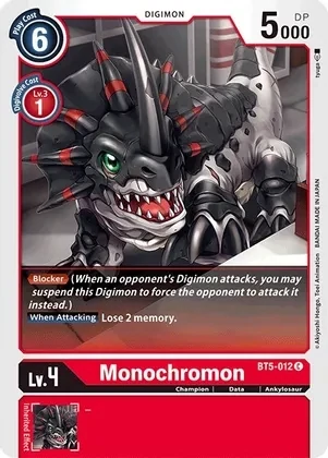 SH Monochromon - Battle of Omni (BT05)
Battle of Omni