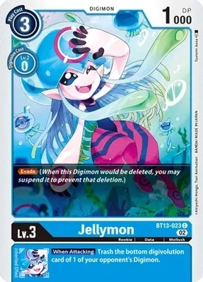 SH Jellymon - Versus Royal Knights (BT13)
Versus Royal Knights