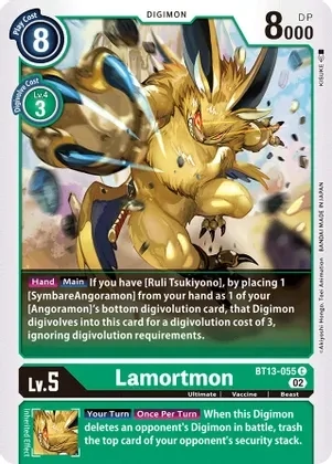 Lamortmon - Versus Royal Knights (BT13)
Versus Royal Knights
