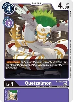 SH Quetzalmon - Xros Encounter (BT10)
Xros Encounter