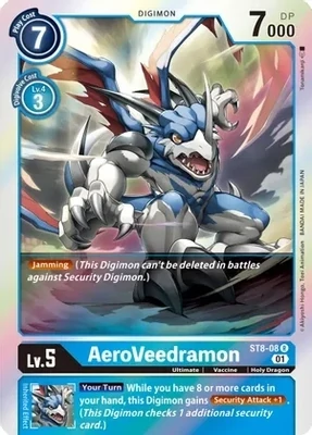 AeroVeedramon - Starter Deck 08: Ulforce Veedramon (ST-8)
Starter Deck 08: Ulforce Veedramon