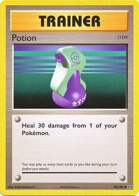 Potion - 83/108 - Uncommon XY: Evolutions Singles