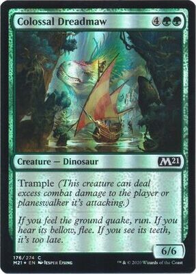 Colossal Dreadmaw 176/274 - Foil
Magic 2021 (M21) Foil Singles