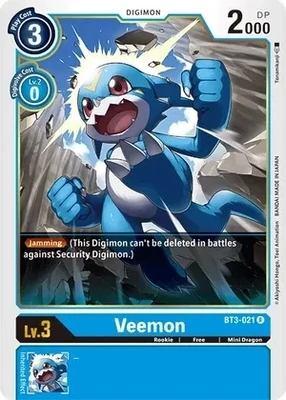 SH Veemon - BT3-021 - Release Special Booster (BT01-03)
Release Special Booster