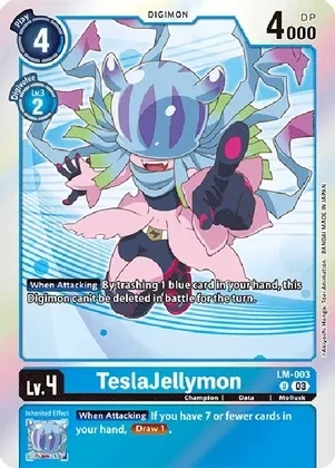 TeslaJellymon (English Exclusive) - Exceed Apocalypse (BT15) Exceed Apocalypse Foil