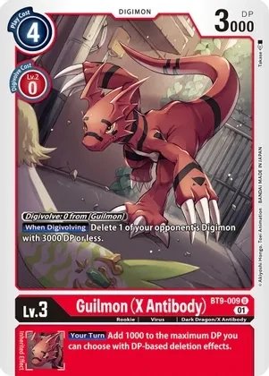 SH Guilmon (X Antibody) - X Record (BT09)
X Record