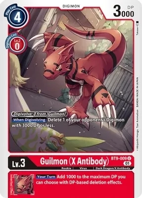 SH Guilmon (X Antibody) - X Record (BT09)
X Record