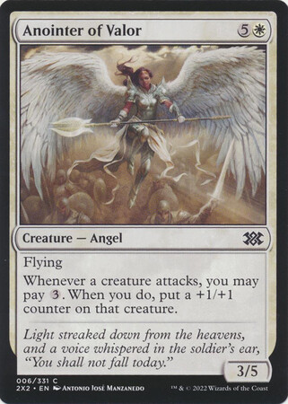 Anointer of Valor 006/331 Double Masters 2022 Singles