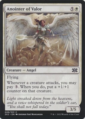 Anointer of Valor 006/331 Double Masters 2022 Singles