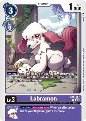 Labramon - Animal Colosseum (EX05)
Animal Colosseum