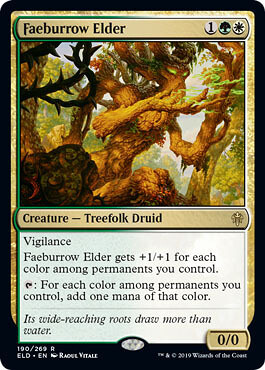 Faeburrow Elder 190/269 Throne of Eldraine Singles