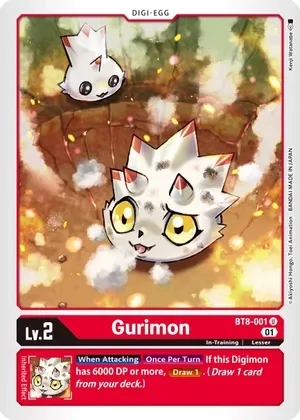 SH Gurimon - New Awakening (BT08)
New Awakening