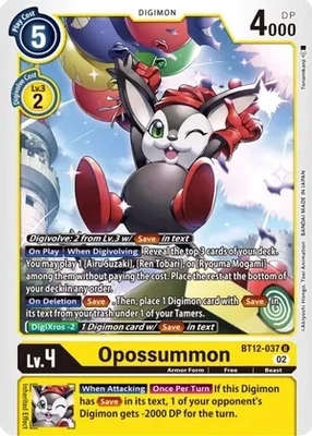 SH Opossummon - Across Time (BT12)
Across Time