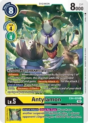 SH Antylamon - EX4-029 - Alternative Being Booster (EX04)
Alternative Being Booster