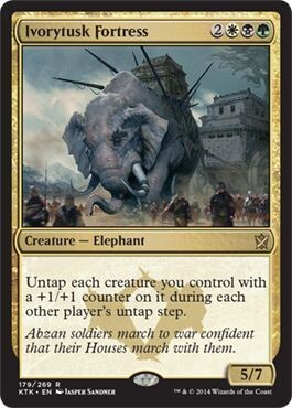 Ivorytusk Fortress 179/269
Khans of Tarkir Singles(Español)