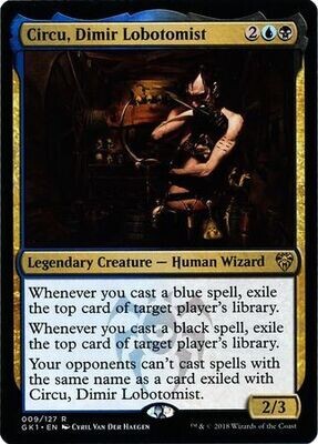 Circu, Dimir Lobotomist 009/127
Dimir Guild Kit (Ruso)