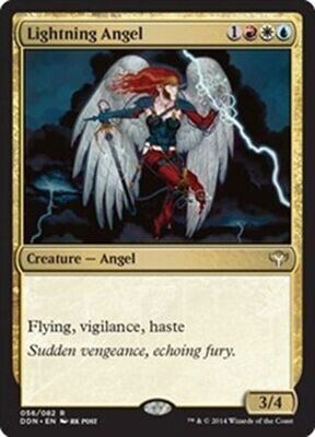 Lightning Angel 56/82
Duel Decks Speed vs. Cunning Singles