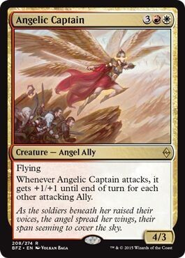 Angelic Captain 208/274
Battle for Zendikar Singles