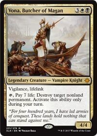 Vona, Butcher of Magan 231/279
Ixalan Singles