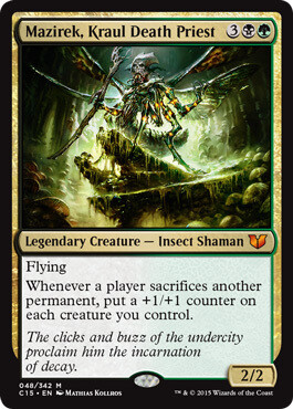 Mazirek, Kraul Death Priest 048/342
Commander 2015 Singles