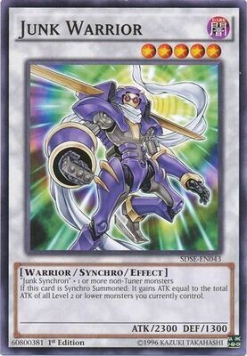 Junk Warrior - SDSE-EN043 - Common 1st Edition
Structure Deck: Synchron Extreme 1st Edition Singles