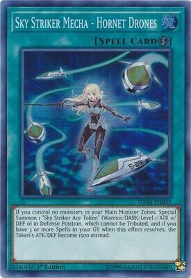 Sky Striker Mecha - Hornet Drones - DASA-EN033 - Super Rare 1st Edition
Dark Saviors 1st Edition Singles *Espanol*