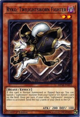 Ryko, Twilightsworn Fighter - MP18-EN053 - Rare 1st Edition
2018 Mega-Tins Singles