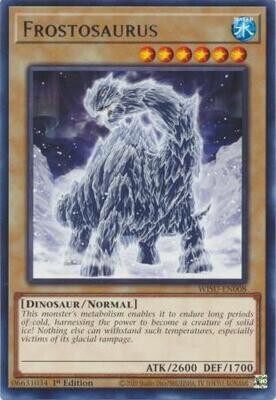Frostosaurus - WISU-EN008 - Rare 1st Edition
Wild Survivors 1st Edition Singles *Espanol*
