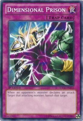 Dimensional Prison - SDCR-EN033 - Common 1st Edition Structure Deck: Cyber Dragon Revolution 1st Edition Singles