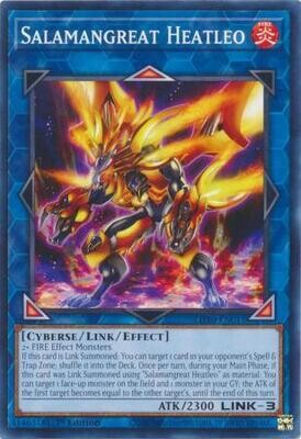 Salamangreat Heatleo - LD10-EN011 - Common 1st Edition Soulburning Volcano 1st Edition Singles