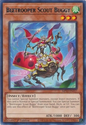 Beetrooper Scout Buggy - MP22-EN117 - Rare 1st Edition
2022 Mega-Tin: Pharaoh&#39;s Gods 1st Edition Singles