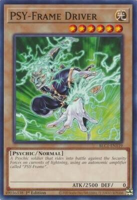 PSY-Frame Driver - BLC1-EN119 - Common 1st Edition
Battles of Legend: Chapter 1 1st Edition Singles *Espanol*