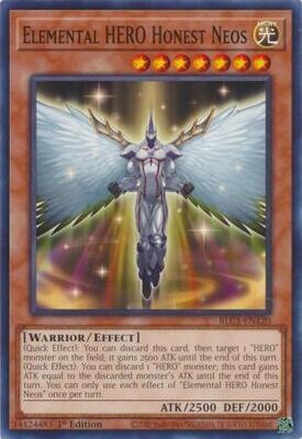 Elemental HERO Honest Neos - BLC1-EN120 - Common 1st Edition Battles of Legend: Chapter 1 1st Edition Singles