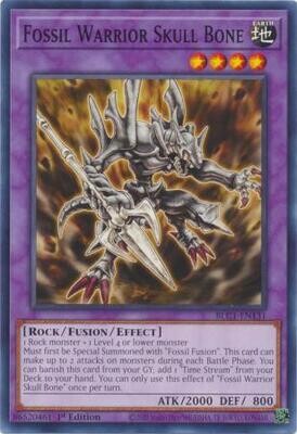 Fossil Warrior Skull Bone - BLC1-EN131 - Common 1st Edition
Battles of Legend: Chapter 1 1st Edition Singles *Espanol*