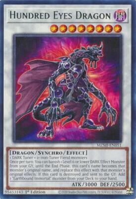 Hundred Eyes Dragon - MZMI-EN051 - Rare 1st Edition
Maze of Millennia 1st Edition Singles