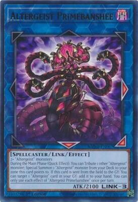 Altergeist Primebanshee - MZMI-EN067 - Rare 1st Edition Maze of Millennia 1st Edition Singles
