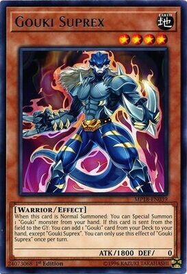Gouki Suprex - MP18-EN039 - Rare 1st Edition 2018 Mega-Tins Singles