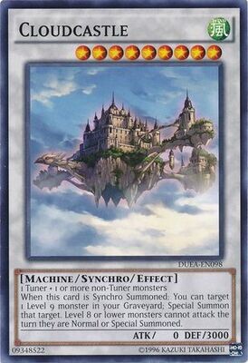 Cloudcastle - DUEA-EN098 - Common Unlimited
Duelist Alliance Unlimited Singles